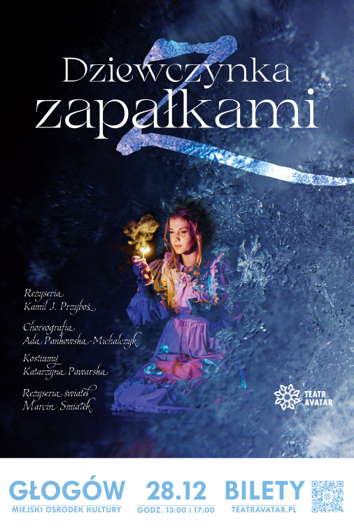 Grafika do artykułu: DZIEWCZYNKA Z ZAPAŁKAMI - spektakl Teatru Avatar