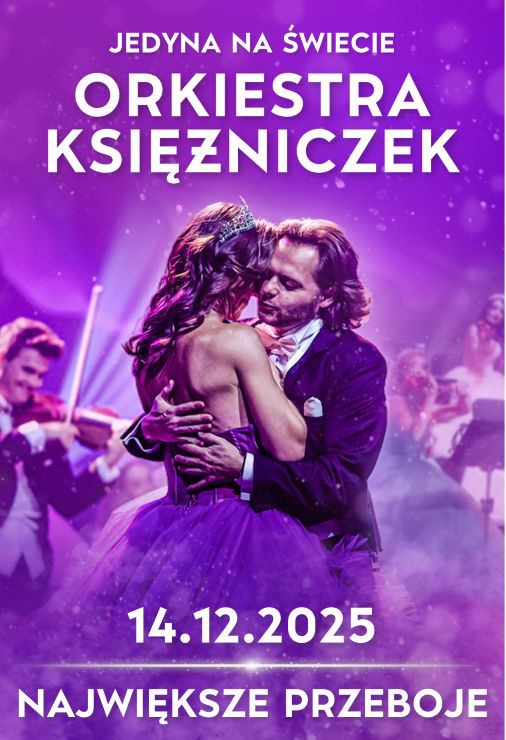 Grafika do artykułu: NAJWIĘKSZE PRZEBOJE ORKIESTRY KSIĘŻNICZEK - trasa jubileuszowa (5-lecie)