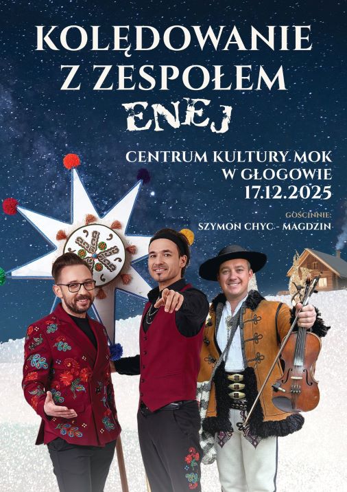 Grafika do artykułu: KOLĘDOWANIE Z ZESPOŁEM ENEJ