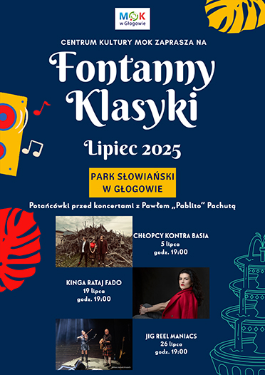 Grafika do artykułu: FONTANNY KLASYKI - LIPIEC 2025