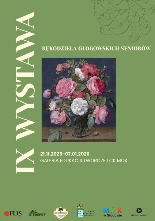 Grafika do artykułu: Wernisaż 9. WYSTAWY RĘKODZIEŁA GŁOGOWSKICH SENIORÓW