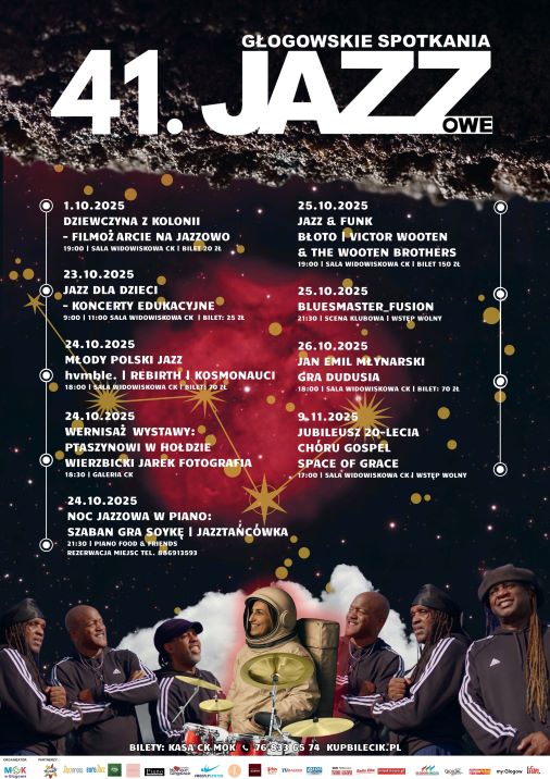 Grafika do artykułu: 41. GŁOGOWSKIE SPOTKANIA JAZZOWE