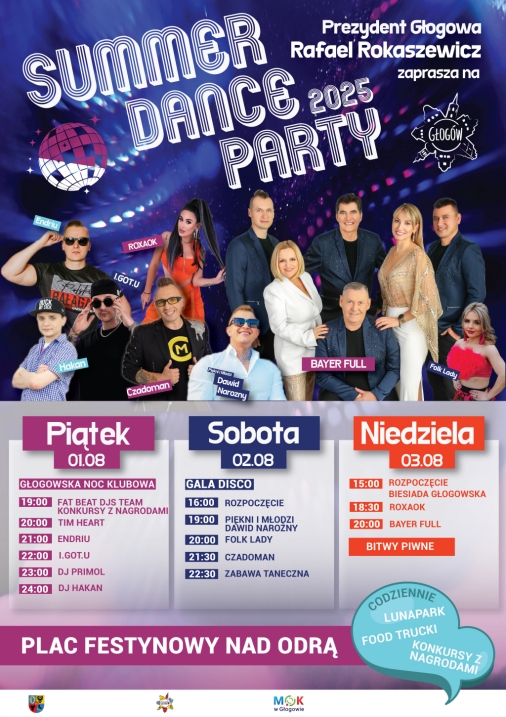 Plakat: SUMMER DANCE PARTY 2025 