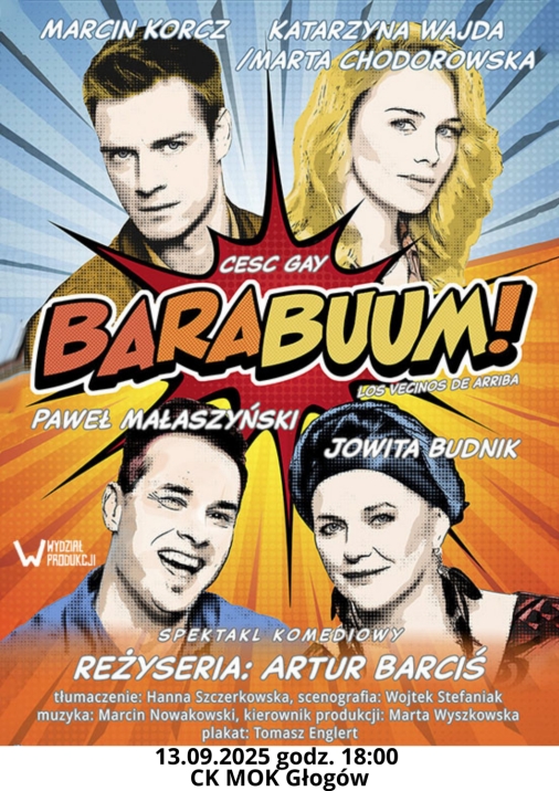 Grafika do artykułu: Barabuum! - spektakl w reż. Artura Barcisia