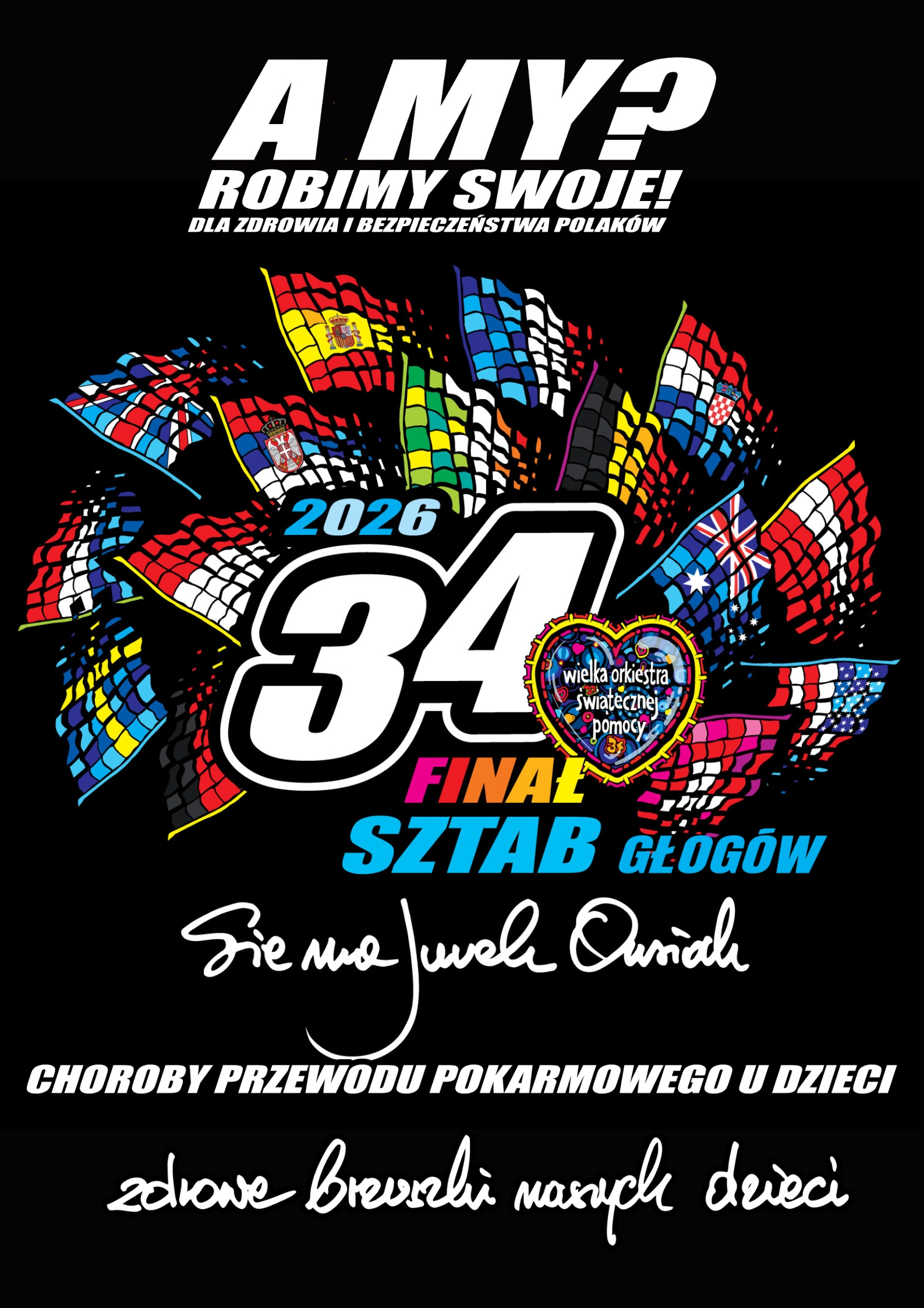 Grafika do artykułu: 34.Finał WOŚP w GŁOGOWIE