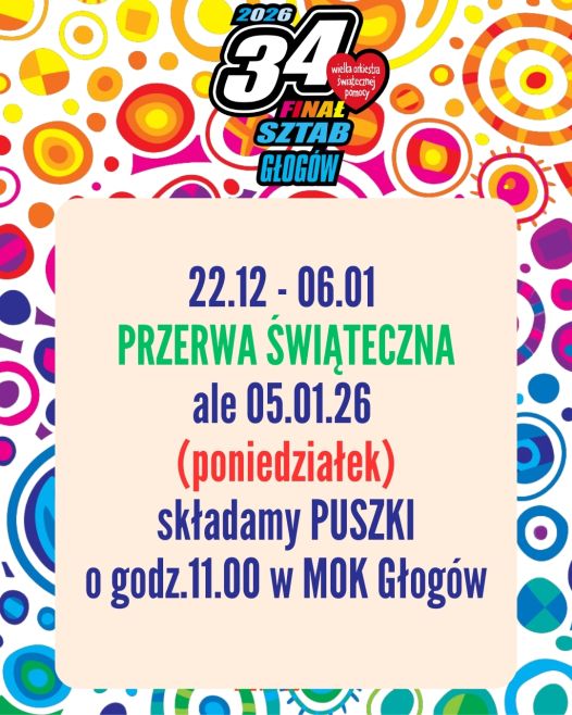 PRZERWA W SZTABIE WOSP