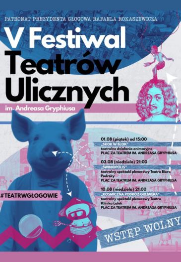 V FESTIWAL TEATRÓW ULICZNYCH