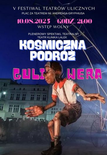 "KOSMICZNA PODRÓŹ GULIWERA" - TEATR KLINIKA LALEK