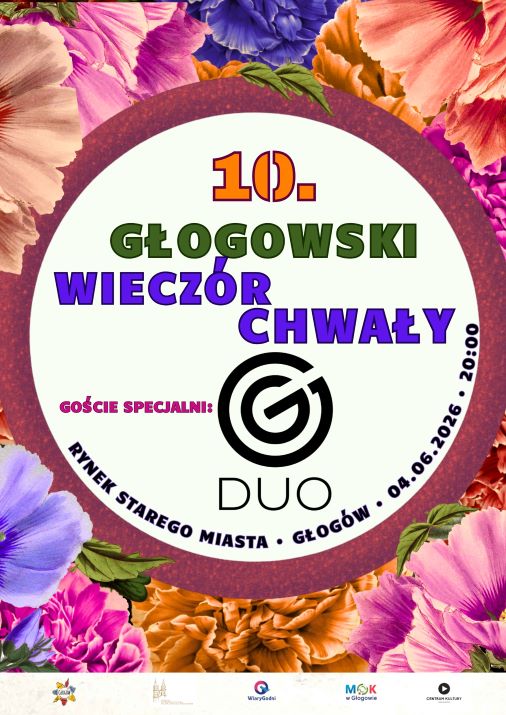 Grafika do artykułu: X GŁOGOWSKI WIECZÓR CHWAŁY