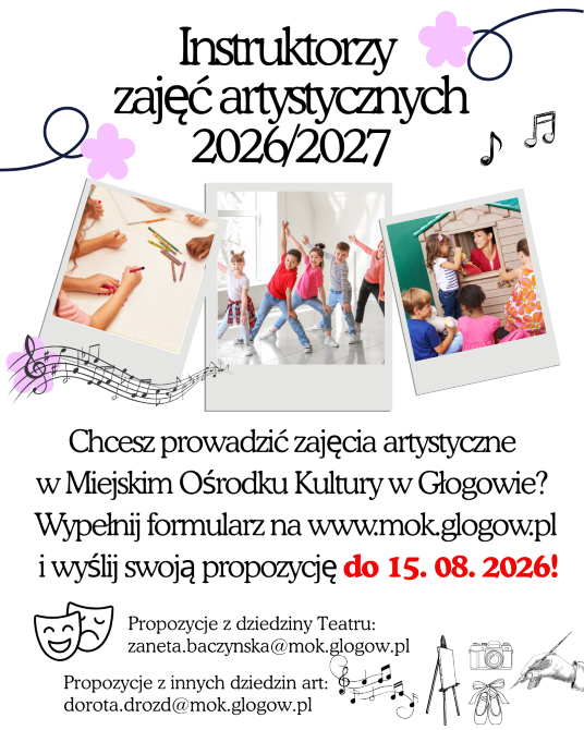 Grafika do artykułu: INSTRUKTORZY ZAJĘĆ 2026/27 poszukiwani! 