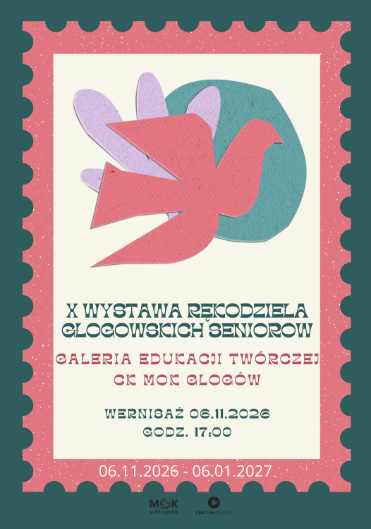 Grafika do artykułu: X. Wystawa Rękodzieła Głogowskich Seniorów 