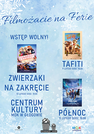 Grafika do artykułu: FILMOŻARCIE NA FERIE 2026