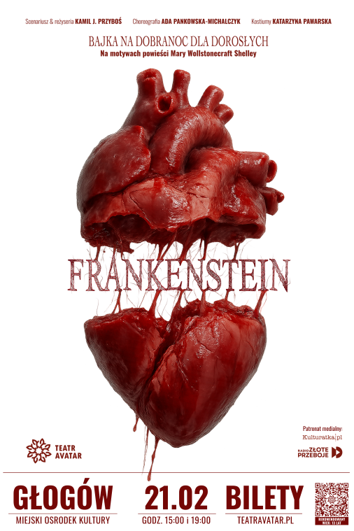 Grafika do artykułu: FRANKENSTEIN - spektakl Teatru Avatar 