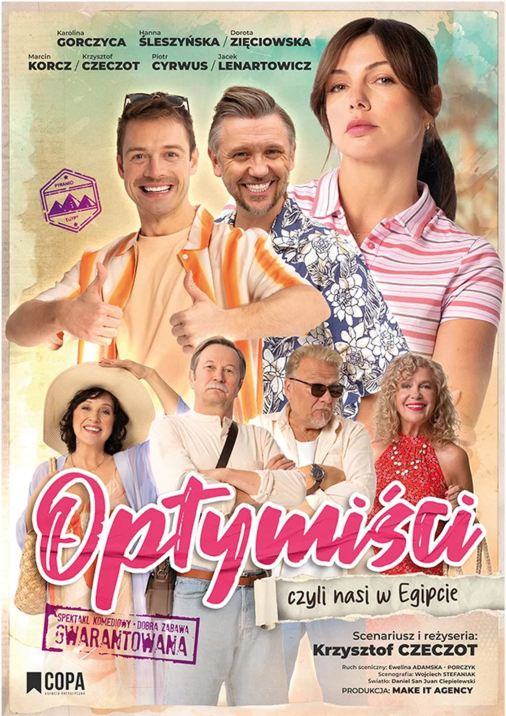 Grafika do artykułu: Optymiści... czyli nasi w Egipcie