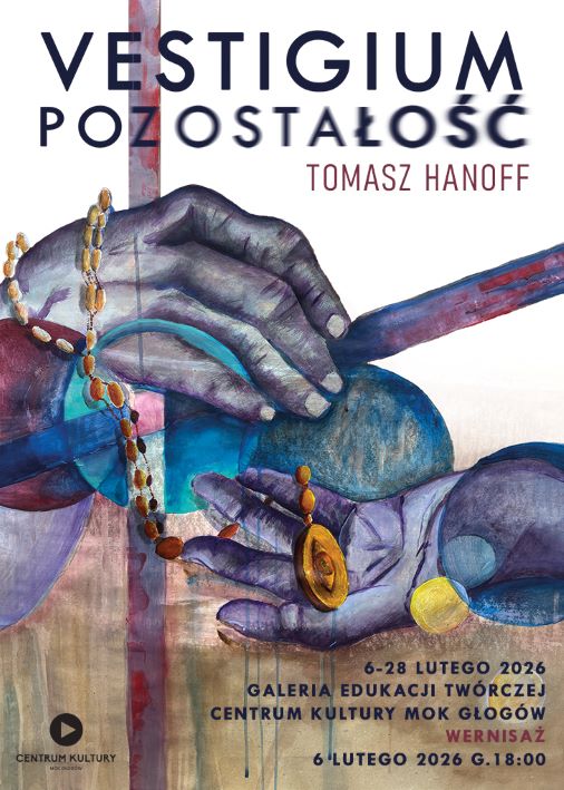 Grafika do artykułu: Tomasz Hanoff:  VESTIGIUM-POZOSTAŁOŚĆ - wystawa interdyscyplinarna