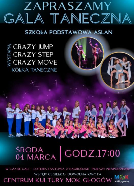 Grafika do artykułu: GALA TAŃCA  - SP ASLAN
