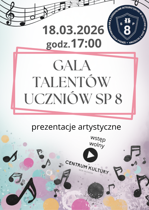 Grafika do artykułu: GALA TALENTÓW SP8