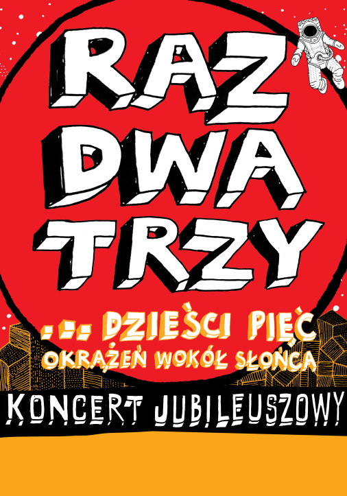 Grafika do artykułu: „Raz Dwa Trzy... dzieści pięć okrążeń wokół słońca”. Jubileusz 35-lecia zespołu.