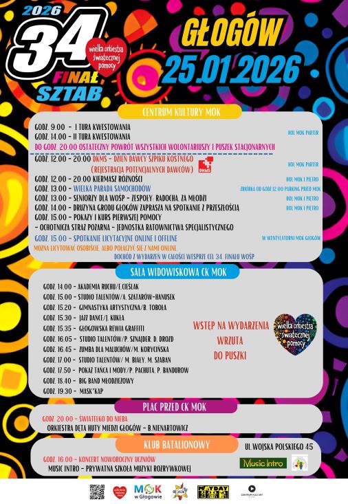 Grafika do artykułu: 34. FINAŁ WIELKIEJ ORKIESTRY ŚWIĄTECZNEJ POMOCY