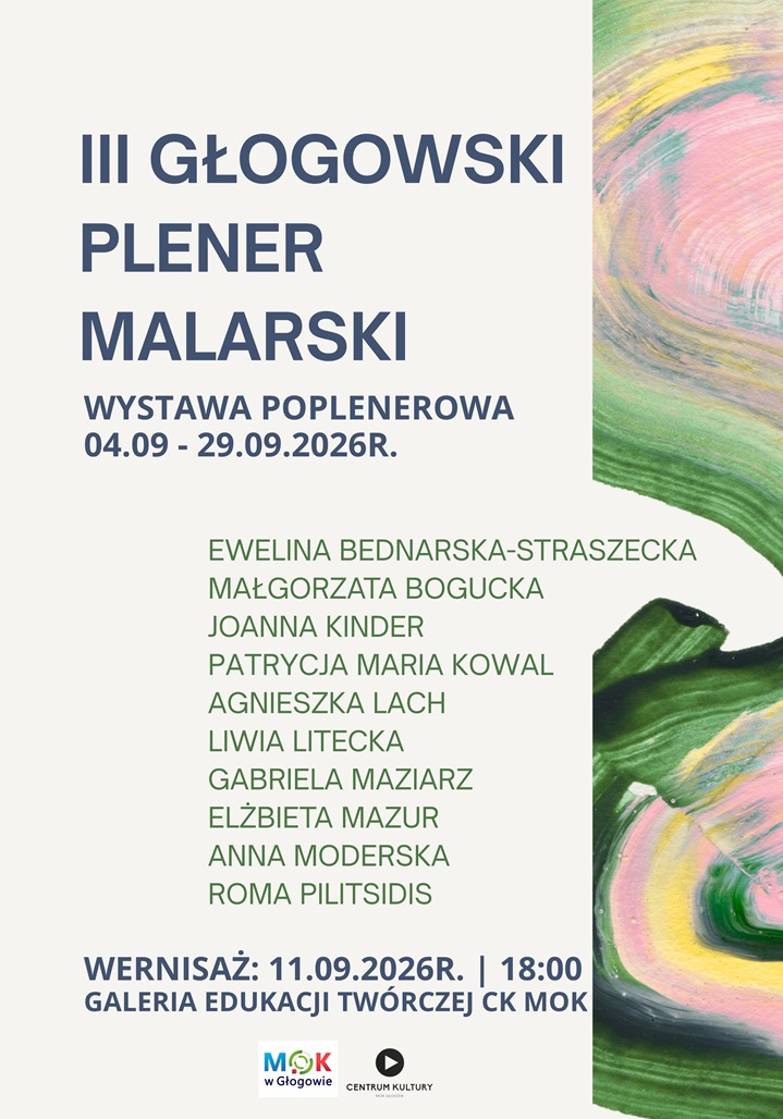 Grafika do artykułu: III GŁOGOWSKI PLENER MALARSKI