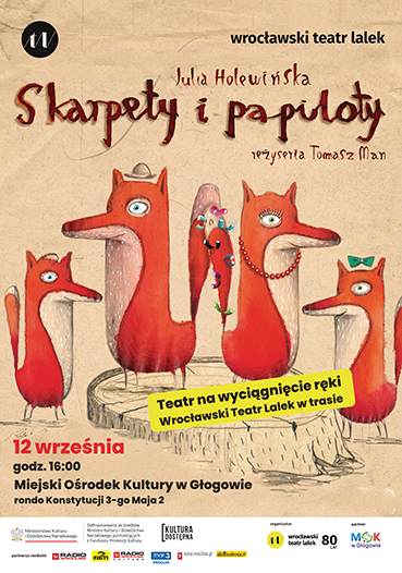 Grafika do artykułu: SKARPETY I PAPILOTY - WROCŁAWSKI TEATR LALEK
