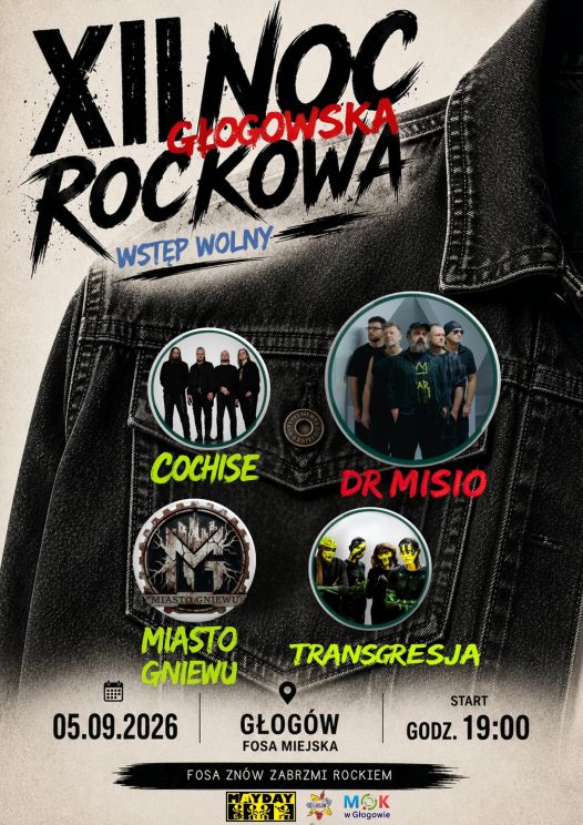 Grafika do artykułu: XII Głogowska Noc Rockowa