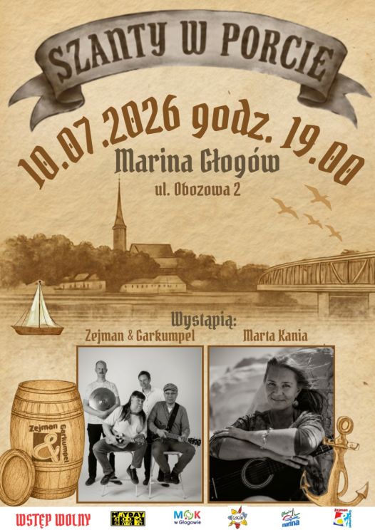 Grafika do artykułu: Szanty w Porcie 2026