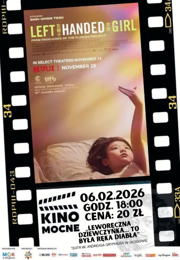 Grafika do artykułu: KINO MOCNE - „LEWORĘCZNA DZIEWCZYNKA… TO BYŁA RĘKA DIABŁA”