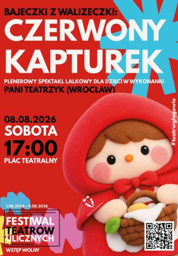 ”BAJECZKI Z WALIZECZKI: CZERWONY KAPTUREK”