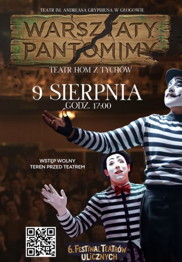 WARSZTATY PANTONIMY – TEATR HOM Z TYCHÓW