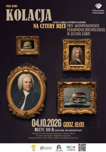 „KOLACJA NA CZTERY RĘCE” - PRZY AKOMPANIAMENCIE FILHARMONII DOLNOŚLĄSKIJ W JELENIEJ GÓRZE